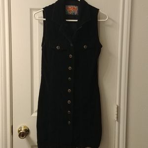 Vintage Kalifornia short black dress